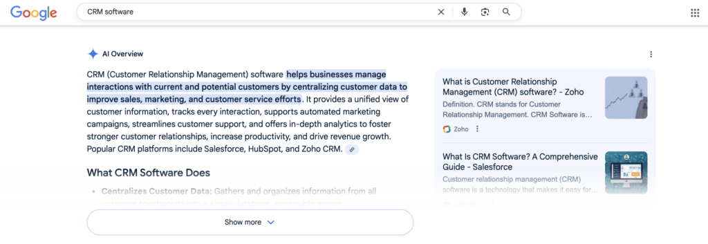 AI Overview - B2B Marketing Challenges